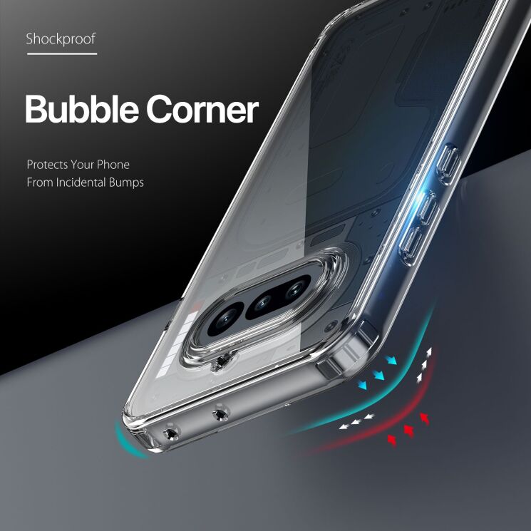 Захисний чохол DUX DUCIS Clin Series для Nothing Phone (4a) - Clear (411313C) Захисний чохол DUX DUCIS Clin Series для Nothing Phone (4a) - Clear: фото 6 з 11