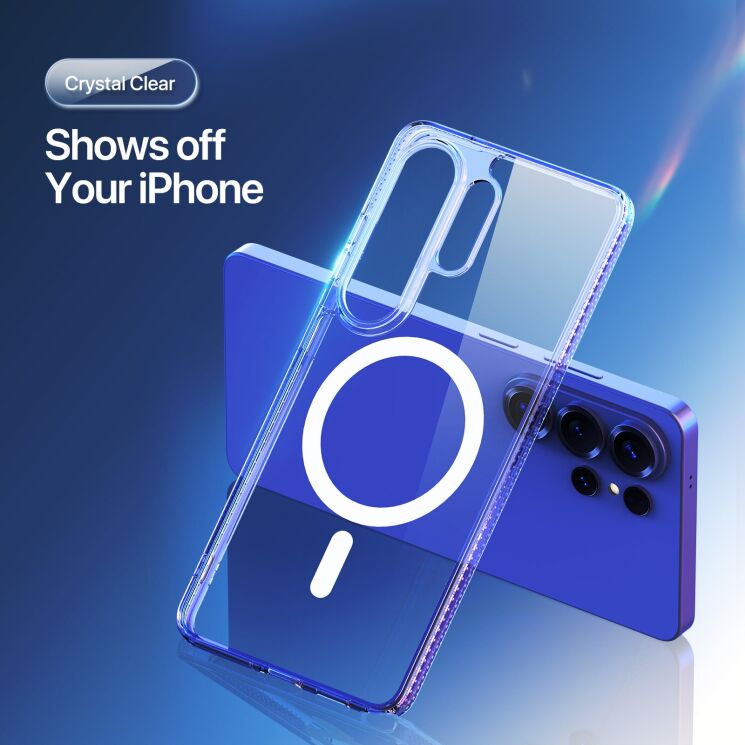 Захисний чохол DUX DUCIS Clin Series MagSafe для Samsung Galaxy S26 Ultra - Clear: фото 10 з 13