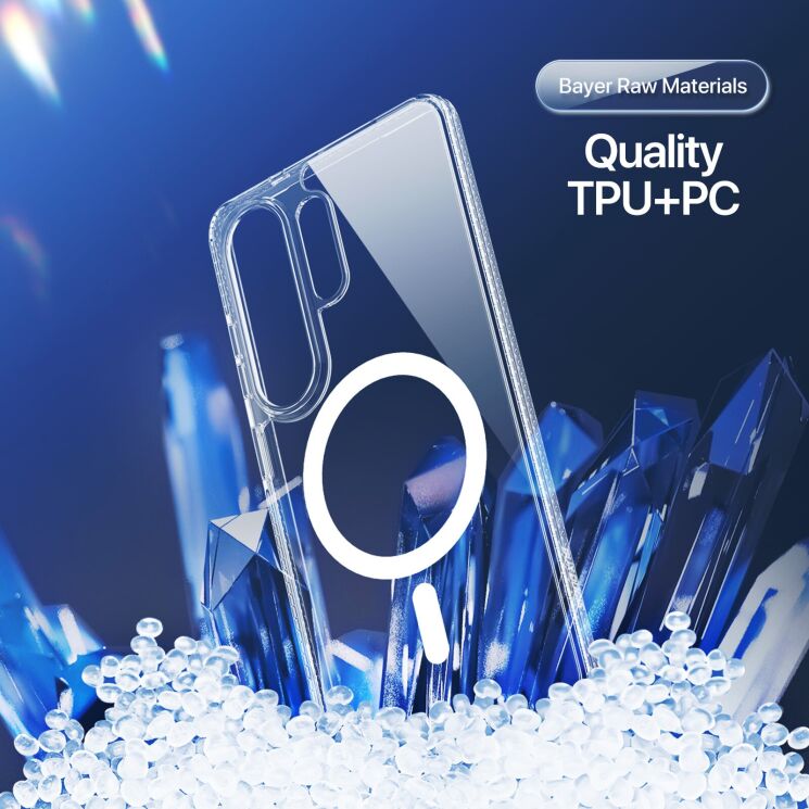 Захисний чохол DUX DUCIS Clin Series MagSafe для Samsung Galaxy S26 Ultra - Clear: фото 8 з 13