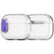 Защитный чехол DUX DUCIS PECK Series для Apple AirPods Pro - Clear Purple (263244CV). Фото 2 из 19
