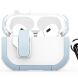 Захисний чохол DUX DUCIS PECP Series для Apple AirPods Pro 2 - White / Blue (306041WL). Фото 2 з 10