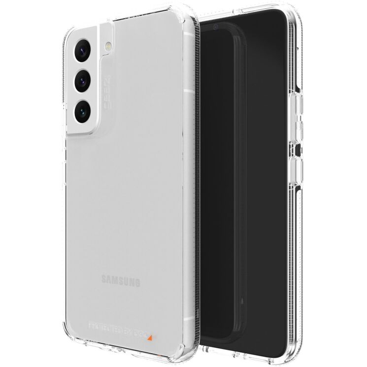 Защитный чехол Gear4 Crystal Palace для Samsung Galaxy S22 (S901) - Clear: фото 1 из 21