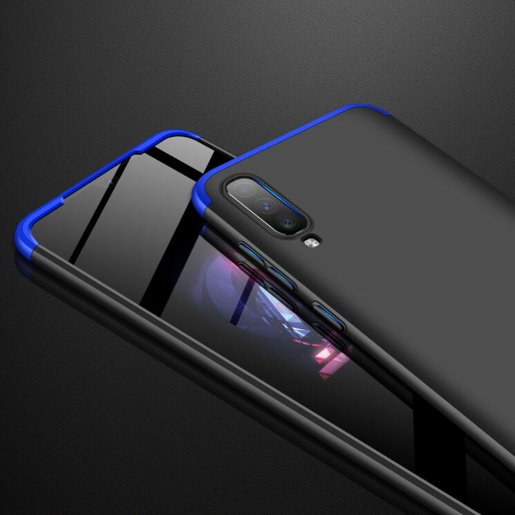 Захисний чохол GKK Double Dip Case для Samsung Galaxy A70 (A705) - Black / Blue: фото 7 з 8