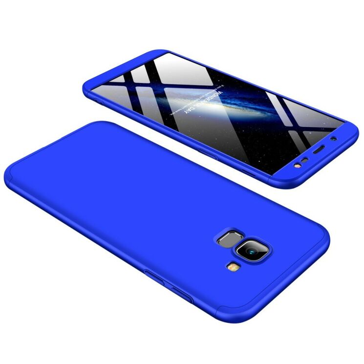 Защитный чехол GKK Double Dip Case для Samsung Galaxy J6 2018 (J600) - Blue (178378L) Защитный чехол GKK Double Dip Case для Samsung Galaxy J6 2018 (J600) - Blue: фото 4 из 8
