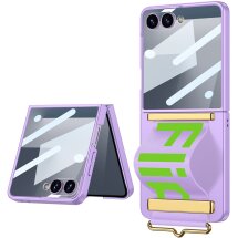 Защитный чехол GKK Strap Cover для Samsung Galaxy Flip 7 - Purple: фото 1 из 8