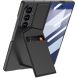 Захисний чохол GKK Wallet Kickstand для Samsung Galaxy Fold 7 - Carbon Fiber (383859C). Фото 1 з 9