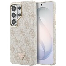 Захисний чохол Guess 4G Triangle Logo MagSafe для Samsung Galaxy S26 Ultra (S948) GUHMS26LP4GTDGMP - Pink: фото 1 з 8