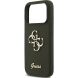 Защитный чехол Guess Silicone Big 4G Script для iPhone 17 Pro (GUHCP17LSC4GSMA) - Khaki (403272K). Фото 6 из 8