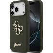 Защитный чехол Guess Silicone Big 4G Script для iPhone 17 Pro (GUHCP17LSC4GSMA) - Khaki (403272K)