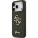 Защитный чехол Guess Silicone Big 4G Script для iPhone 17 Pro (GUHCP17LSC4GSMA) - Khaki (403272K). Фото 3 из 8