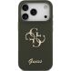 Защитный чехол Guess Silicone Big 4G Script для iPhone 17 Pro (GUHCP17LSC4GSMA) - Khaki (403272K). Фото 2 из 8