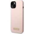 Защитный чехол Guess Silicone Metal Logo MagSafe для Apple iPhone 14 Plus - Pink (306734P)
