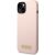 Защитный чехол Guess Silicone Metal Logo MagSafe для Apple iPhone 14 Plus - Pink: фото 1 из 4