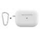 Защитный чехол HAT PRINCE Silicone Protective Case для Apple AirPods Pro 2 - White: фото 1 из 6