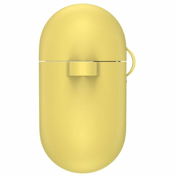 Захисний чохол HAT PRINCE   Silicone Protective Case для Apple AirPods Pro - Yellow: фото 2 з 3