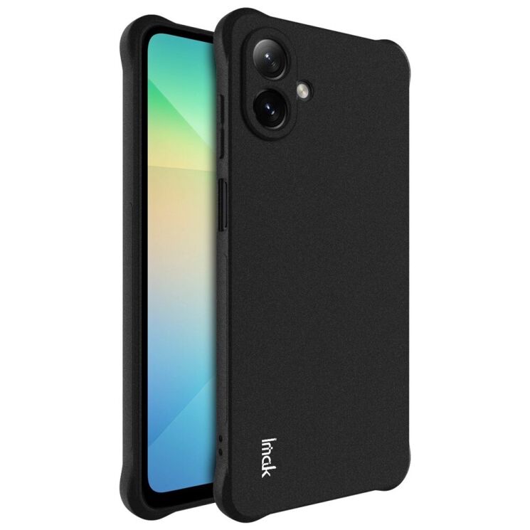 Захисний чохол IMAK Airbag MAX Case для Samsung Galaxy A07 (A075) - Matte Black: фото 1 з 9