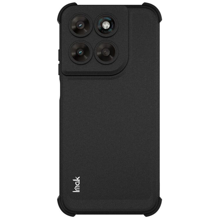 Захисний чохол IMAK Airbag Sand Case для Motorola Moto G77 - Black: фото 2 з 9