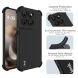 Захисний чохол IMAK Airbag Sand Case для Motorola Moto G77 - Black (406824B). Фото 6 з 9