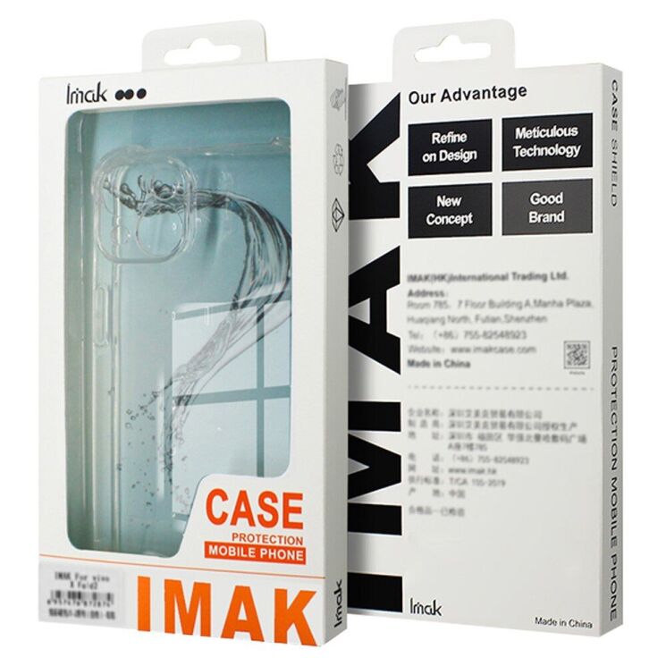 Защитный чехол IMAK Airbag Sand Case для Samsung Galaxy A06 (A065) - Matte Black: фото 10 из 10