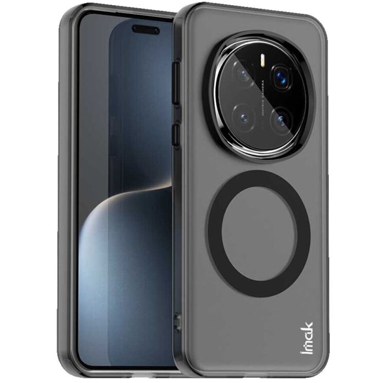 Захисний чохол IMAK Candy Series Magnetic для Honor Magic 7 Pro - Black: фото 1 з 7