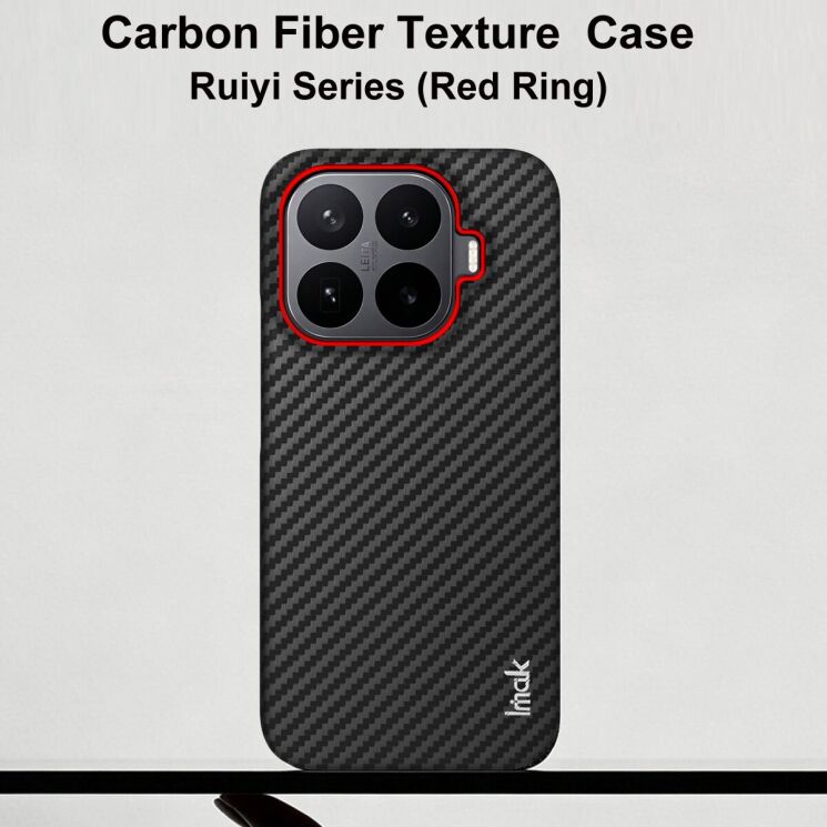 Защитный чехол IMAK Carbon Guard для Xiaomi 17T Pro - Black: фото 2 из 8