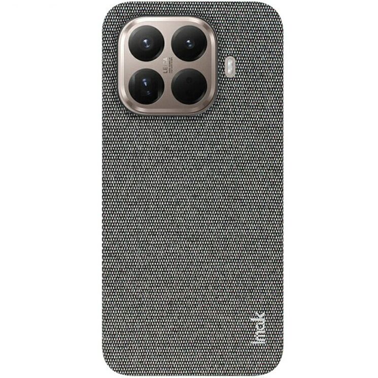 Защитный чехол IMAK Fabric Case для Xiaomi 15T Pro - Dark Grey: фото 3 из 9
