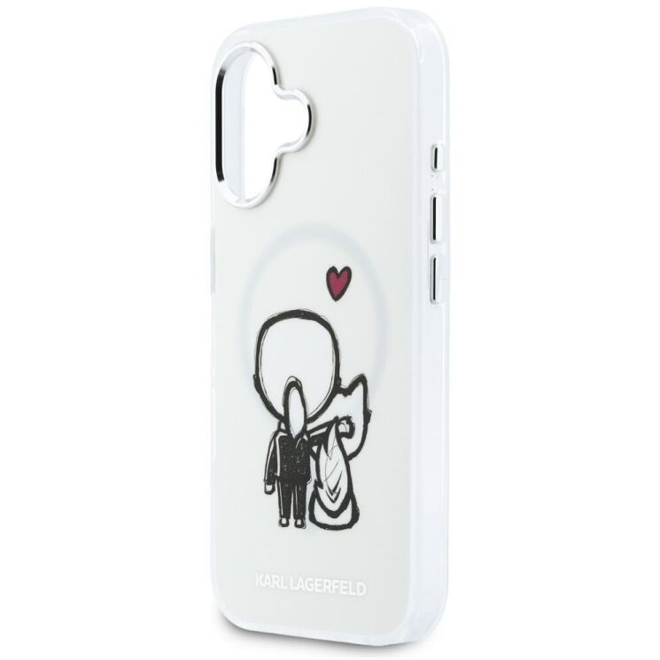 Защитный чехол Karl Lagerfeld IML Karl&Choupette MagSafe для iPhone 17 (KLHMP17S6HKCBHH) - Clear (407728C) Защитный чехол Karl Lagerfeld IML Karl&Choupette MagSafe для iPhone 17 (KLHMP17S6HKCBHH) - Clear: фото 6 из 8