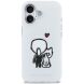 Защитный чехол Karl Lagerfeld IML Karl&Choupette MagSafe для iPhone 17 (KLHMP17S6HKCBHH) - Clear (407728C). Фото 3 из 8