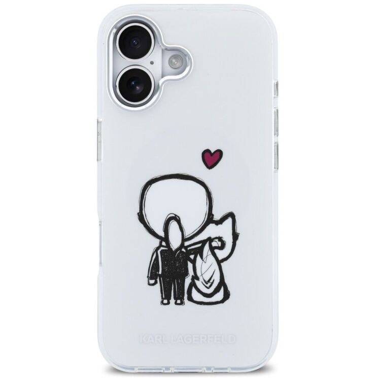 Защитный чехол Karl Lagerfeld IML Karl&Choupette MagSafe для iPhone 17 (KLHMP17S6HKCBHH) - Clear (407728C) Защитный чехол Karl Lagerfeld IML Karl&Choupette MagSafe для iPhone 17 (KLHMP17S6HKCBHH) - Clear: фото 3 из 8