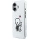Защитный чехол Karl Lagerfeld IML Karl&Choupette MagSafe для iPhone 17 (KLHMP17S6HKCBHH) - Clear (407728C). Фото 2 из 8