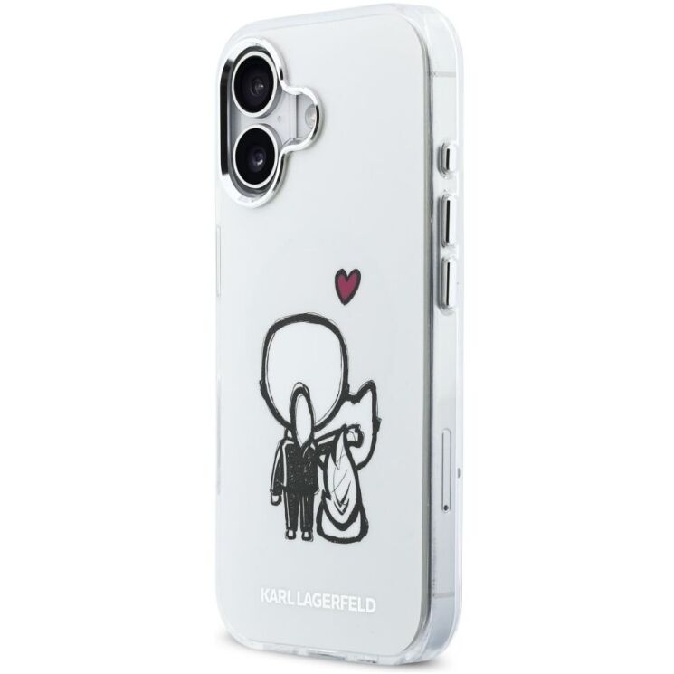Защитный чехол Karl Lagerfeld IML Karl&Choupette MagSafe для iPhone 17 (KLHMP17S6HKCBHH) - Clear (407728C) Защитный чехол Karl Lagerfeld IML Karl&Choupette MagSafe для iPhone 17 (KLHMP17S6HKCBHH) - Clear: фото 2 из 8