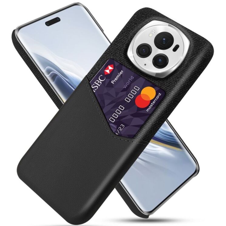 Защитный чехол KSQ Business Pocket для Honor Magic 6 Pro - Black: фото 1 из 4