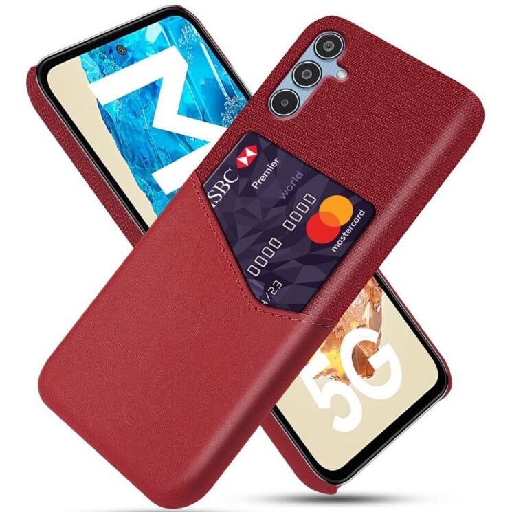 Защитный чехол KSQ Business Pocket для Samsung Galaxy M35 (M356) - Red: фото 1 из 4
