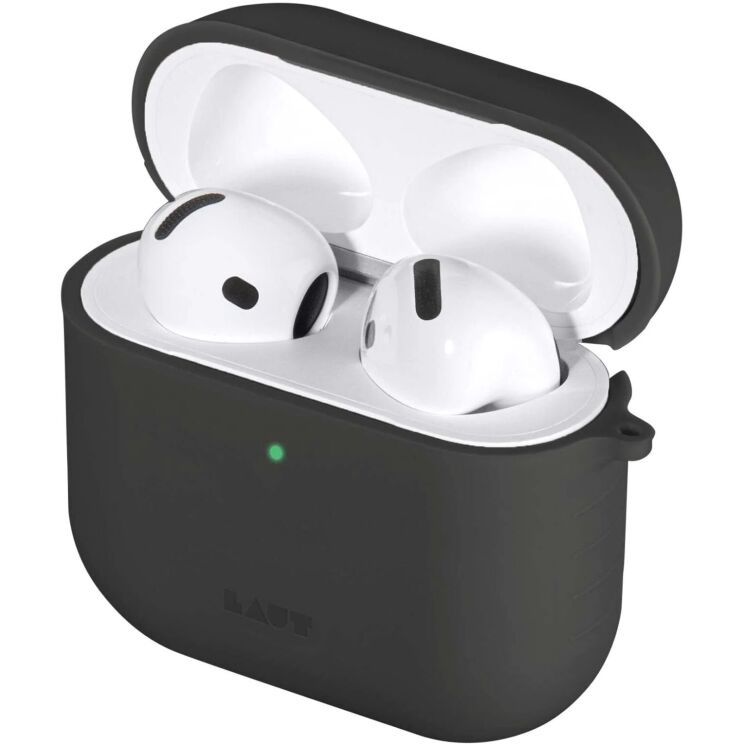 Защитный чехол Laut POD для Apple AirPods 4 - Black: фото 2 из 4