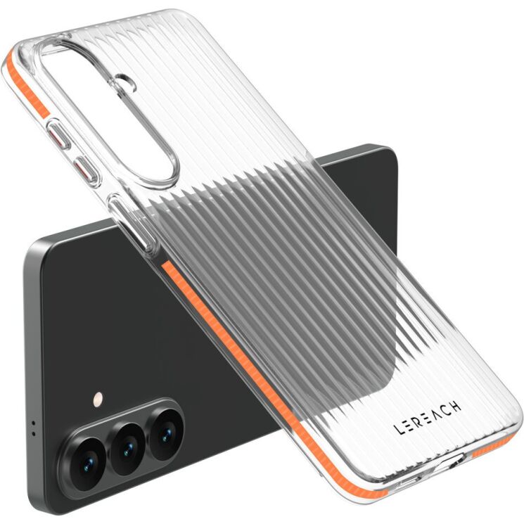 Защитный чехол LEREACH TOC Series для Samsung Galaxy S26 (S942) - Orange: фото 5 из 11
