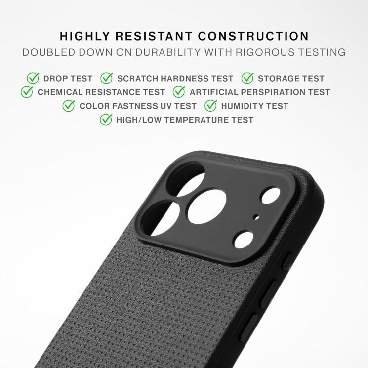 Защитный чехол Native Union Active для iPhone 17 Pro Max (ACTCSE-BLK-NP25PM) - Black: фото 11 из 14