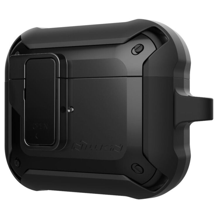 Захисний чохол NILLKIN Bounce Case для Apple AirPods 3 - Black: фото 1 з 18