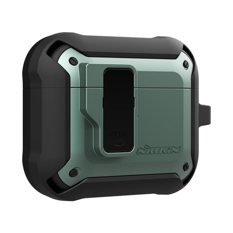 Захисний чохол NILLKIN Bounce Case для Apple AirPods Pro - Green: фото 3 з 18