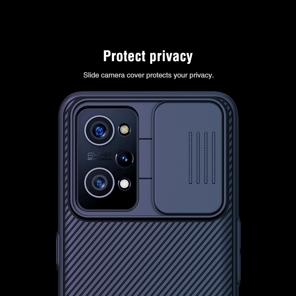 Защитный чехол NILLKIN CamShield Case для Realme GT Neo 2 / GT Neo 3T - Black: фото 8 из 17