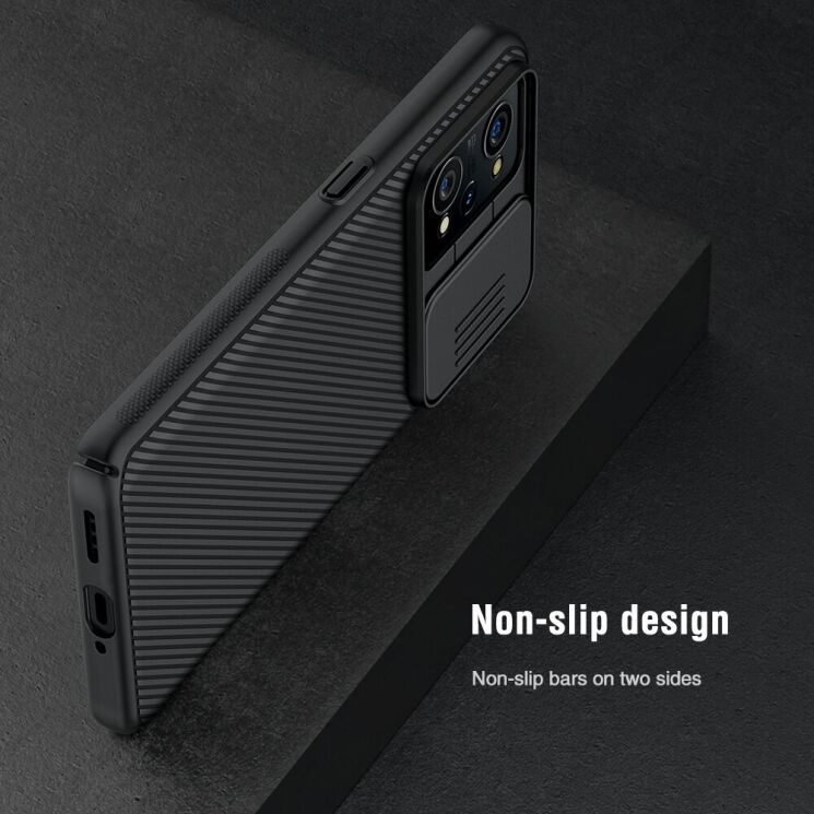 Захисний чохол NILLKIN CamShield Case для Realme GT Neo 2 / GT Neo 3T - Black: фото 11 з 17