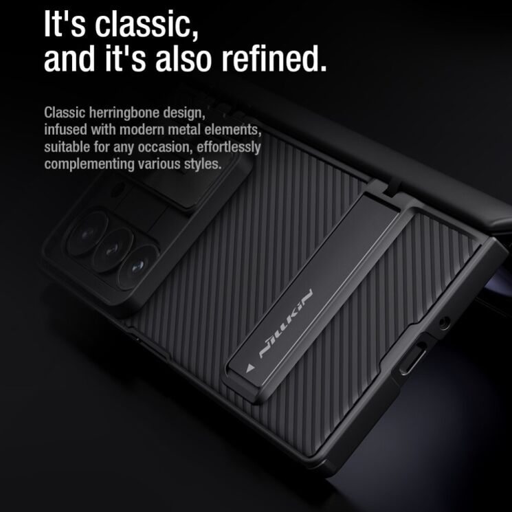 Защитный чехол NILLKIN CamShield Fold Case для Samsung Galaxy Fold 6 - Black: фото 7 из 18