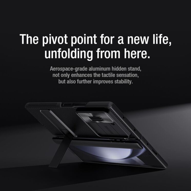 Защитный чехол NILLKIN CamShield Fold Case для Samsung Galaxy Fold 6 - Black: фото 12 из 18