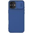 Защитный чехол NILLKIN CamShield Pro Magnetic для Apple iPhone 16 - Blue (360762L)