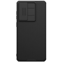 Защитный чехол NILLKIN CamShield Pro (with MagSafe Support) для Samsung Galaxy S25 Edge (S937) - Black: фото 1 из 13