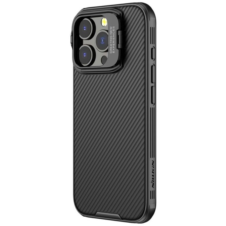 Защитный чехол NILLKIN CamShield Prop Magnetic (Precise Cut-out) для Apple iPhone 16 Pro - Black: фото 5 из 16