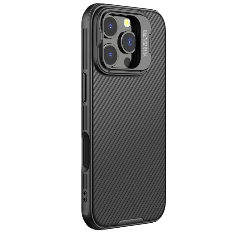 Защитный чехол NILLKIN CamShield Prop Magnetic (Precise Cut-out) для Apple iPhone 16 Pro - Black: фото 4 из 16