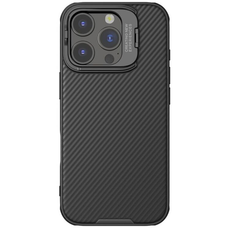 Защитный чехол NILLKIN CamShield Prop Magnetic (Precise Cut-out) для Apple iPhone 16 Pro - Black: фото 1 из 16