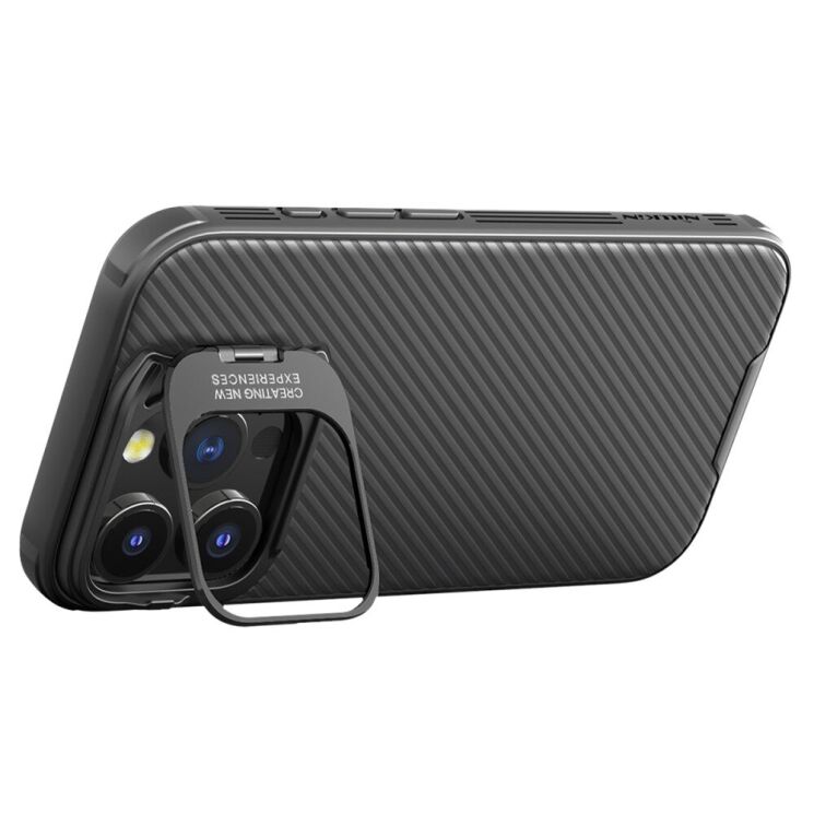 Защитный чехол NILLKIN CamShield Prop Magnetic (Precise Cut-out) для Apple iPhone 16 Pro - Black: фото 6 из 16