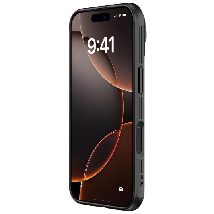 Защитный чехол NILLKIN CamShield Prop Magnetic (Precise Cut-out) для Apple iPhone 16 Pro - Black: фото 7 из 16