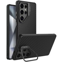 Защитный чехол NILLKIN CarboProp Magnetic (Precise Cut-out) для Samsung Galaxy S25 Ultra (S938) - Black: фото 1 из 13